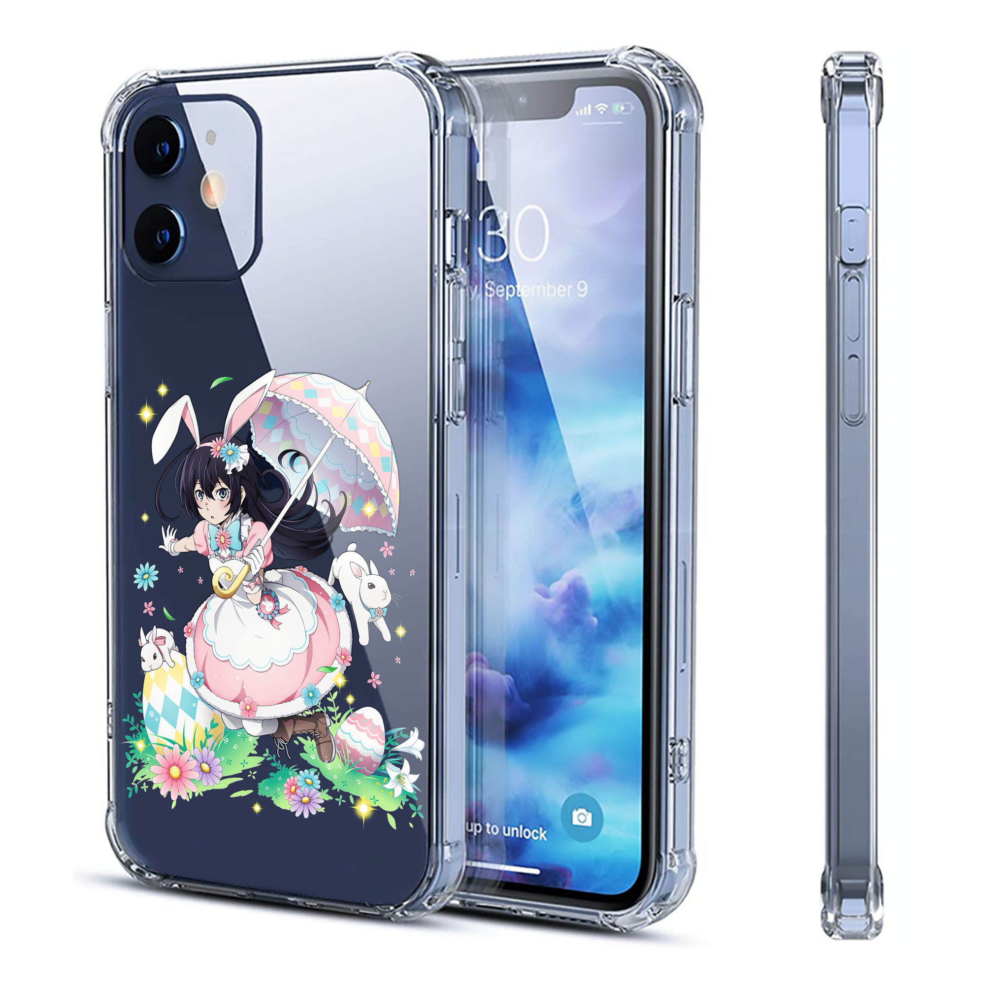 （画像用） 文豪ストレイドッグス Bungo Stray Dogs 【iPhone 12シリーズ対応】透明スマホケース（クリアソフトケース）